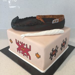 Traditional Shoe butter creme cake